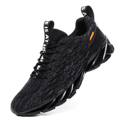 Fish Scale Blade Sneakers - Flyknit Gym Shoes