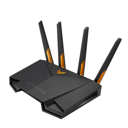 ASUS TUF Gaming WiFi 6 Router (TUF-AX4200) - Dedicated Gaming Port Dual 2.5G Port 3 Steps Port Forwarding Extendable Router with AiMesh Technology AiProtection Pro VPN Instant Guard