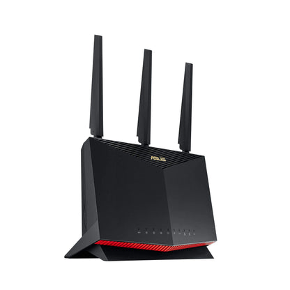 ASUS RT-AX86U Pro (AX5700) Dual Band WiFi 6 Extendable Gaming Router 2.5G Port Gaming Port Mobile Game Mode Port Forwarding Subscription-free Network Security VPN AiMesh Compatible