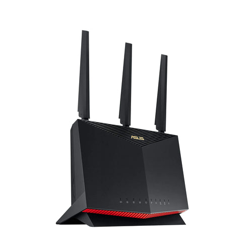 ASUS RT-AX86U Pro (AX5700) Dual Band WiFi 6 Extendable Gaming Router 2.5G Port Gaming Port Mobile Game Mode Port Forwarding Subscription-free Network Security VPN AiMesh Compatible