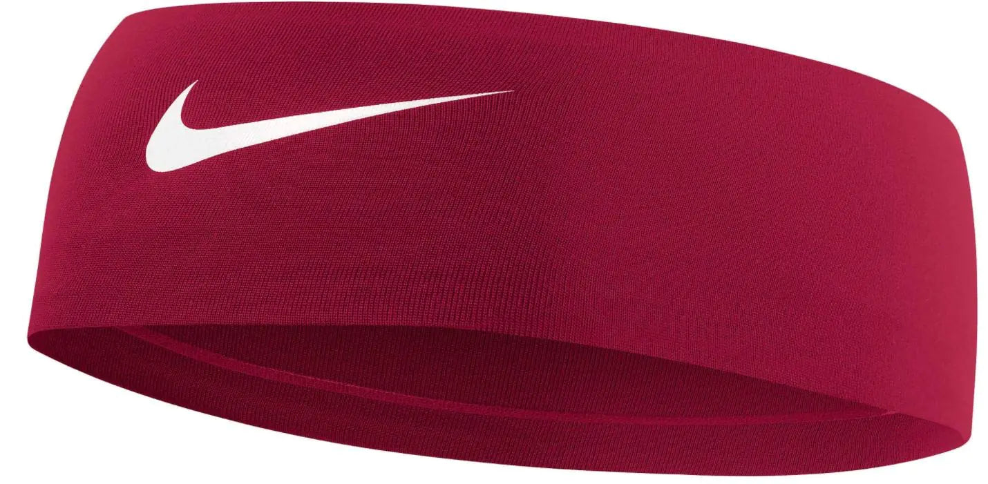 Bandă de cap Nike Youth Fury 2.0 (roșu sport/alb)
