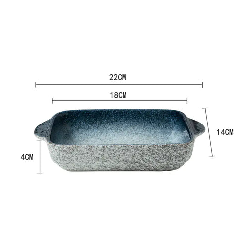Creative Ceramic Baking Bowl for Microwave Use