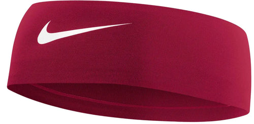 Bandă de cap Nike Youth Fury 2.0 (roșu sport/alb)
